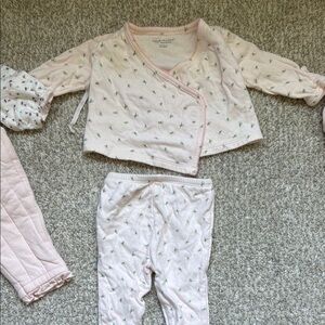 Pink Floral Kids Pajamas